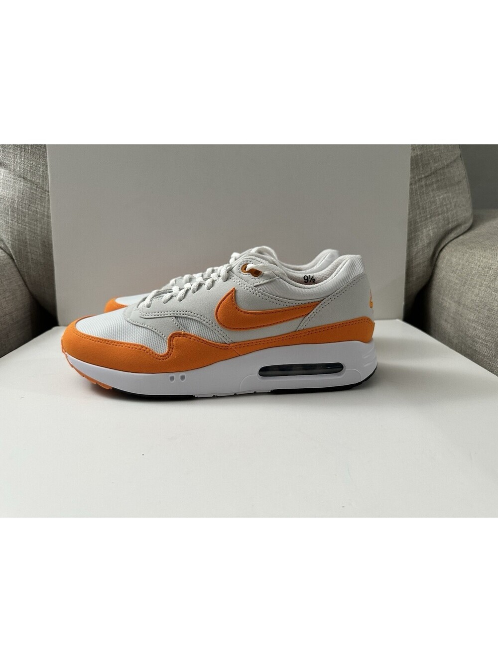 Nike Air Max 1 '86 OG Men’s Size 9.5 Golf Shoes Big Bubble Ceramic DV1403-118
